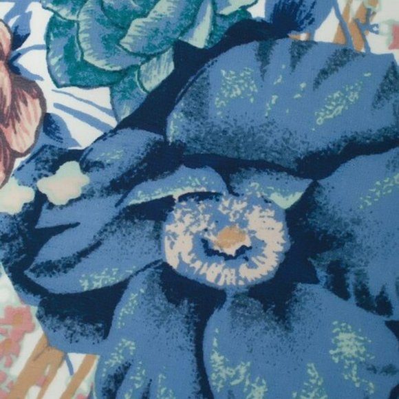 *2 for $25* WHBM Floral Dot Square Scarf - Picture 3 of 5